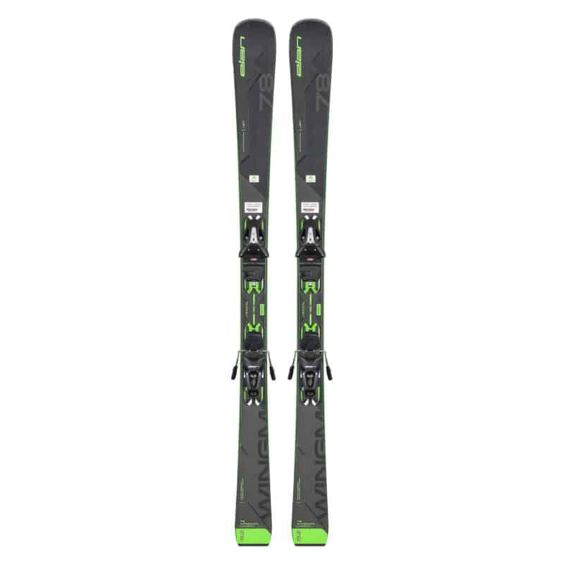 ELAN Wing Man 78 Sportlicher Allrounder Schwarz inkl. Tyrolia EL 10