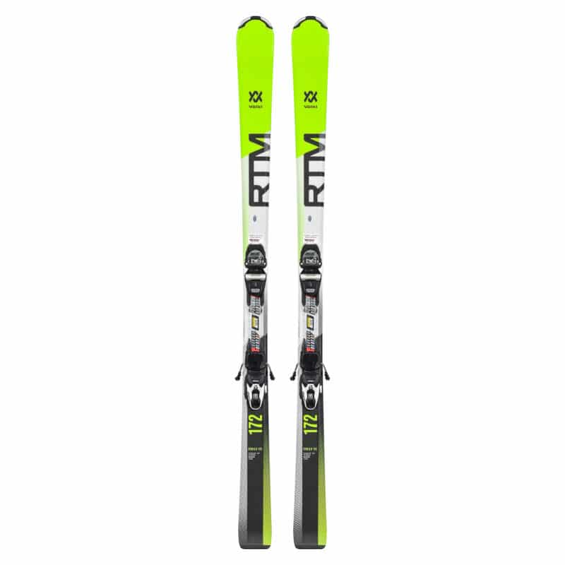VÖLKL RTM 8.0 Alpinski Weiss/Grün  inkl. Marker FDT 10 Grip Walk