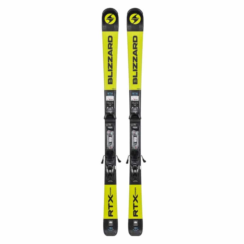 BLIZZARD RTX Alpinski Schwarz/Grün inkl. Marker TLT 10