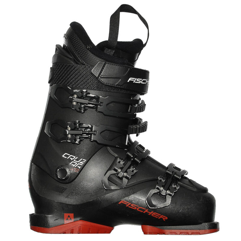 FISCHER Cruzar X9 Skistiefel Schwarz/Rot inkl. verstellbare Schnallen