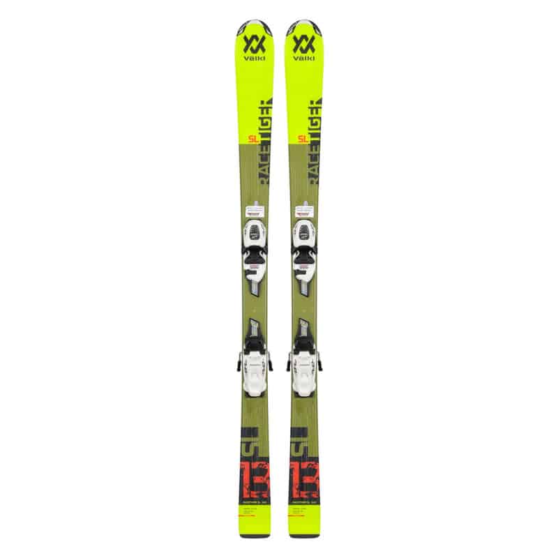 VÖLKL Race Tiger SL Alpinski Gelb/Grün inkl. Marker 7.0 Grip Walk